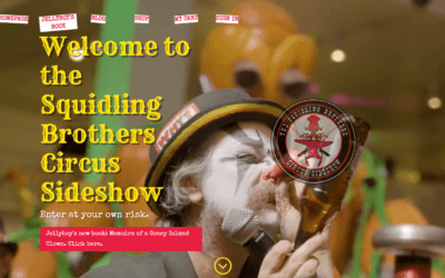 Welcome to the Circus: The Squidling Brothers Website is Live!